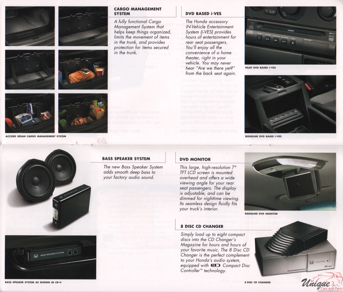 2008 Honda Accessories Brochure Page 4